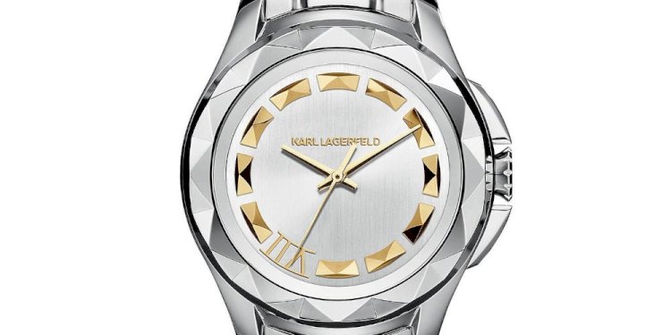Karl Lagerfeld 7 Beveled Bezel Bracelet Watch
