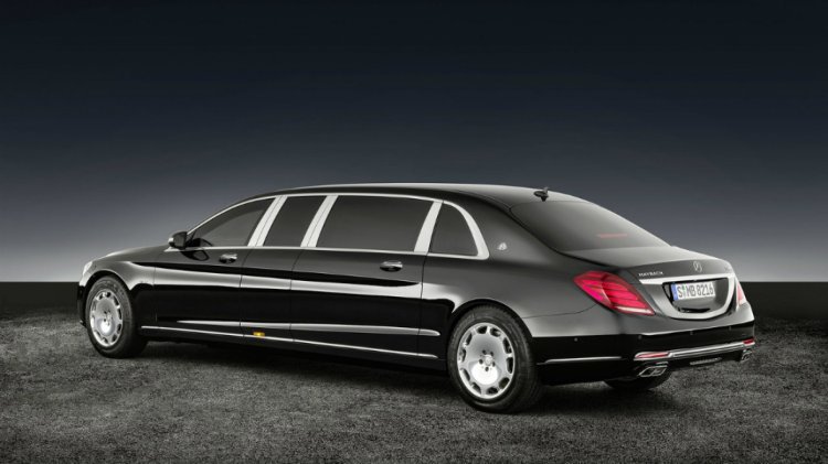 The Mercedes-Maybach S 600 Pullman