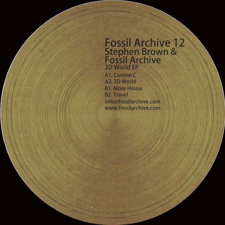 3D World EP by Stephen Brown & Fossil Archive