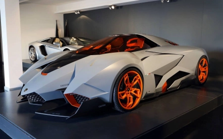 The Egoista on Permanent Display at Lamborghini Museum