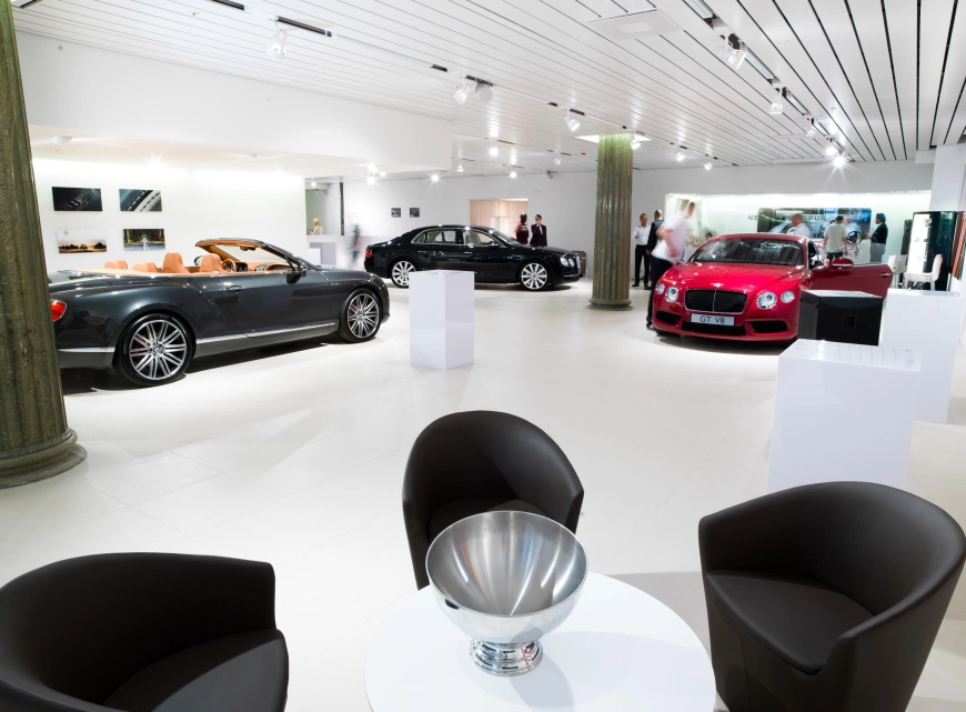 Bentley opens new dealership in Stockholm
