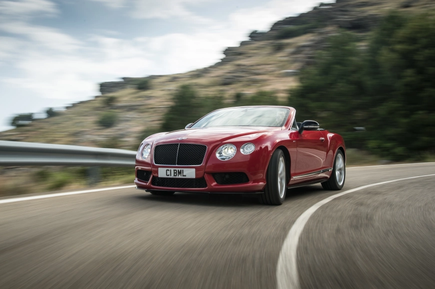 The new Bentley Continental GT V8 S model
