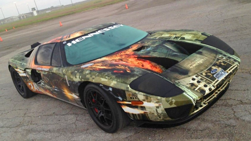 Hennessey Ford GT Hits A Record 267.6 MPH At The Texas Mile