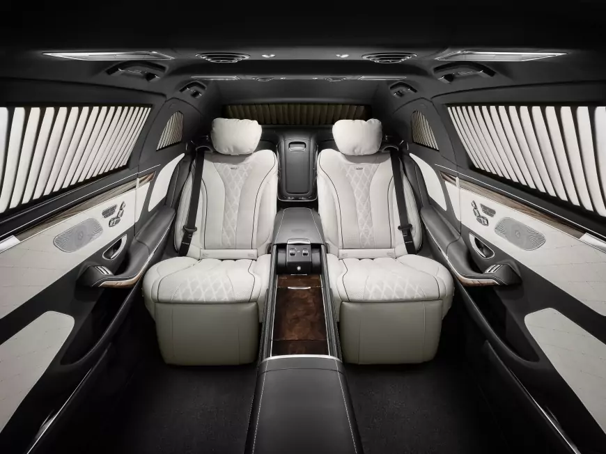 The Mercedes-Maybach S 600 Pullman Interior