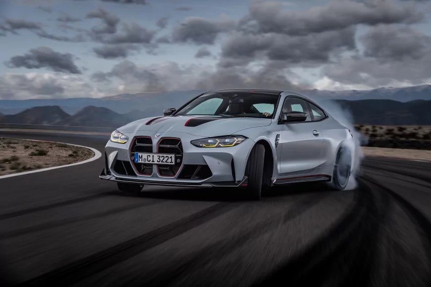 The BMW M4 CSL goes sideways when you want to