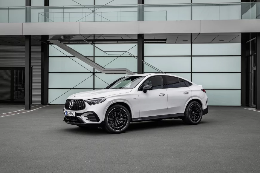 Mercedes-AMG GLC Coupé in White