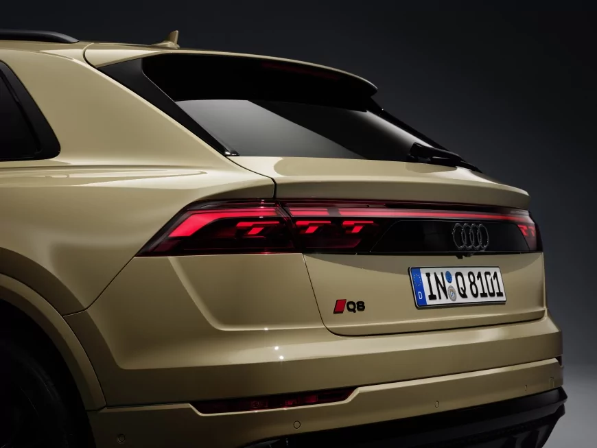 Audi Q8 rear lights