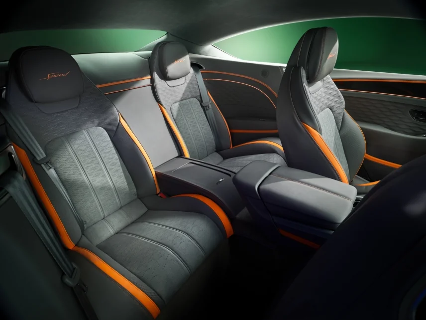Bentley Continental GT Speed Rear seats