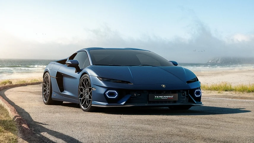 Front of the Lamborghini Temerario