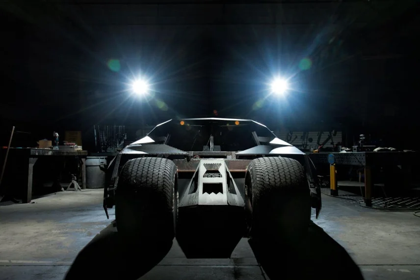 Team Galag's custom Tumbler forced to retire from the Gumball 3000 Rally