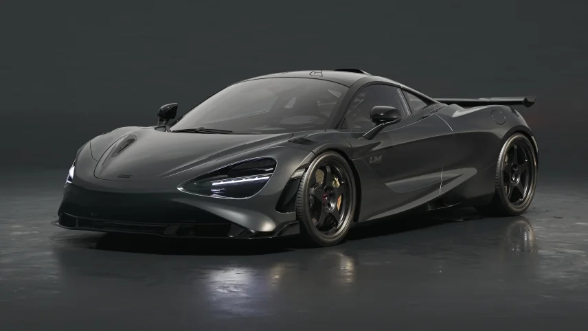 Black McLaren 750S Le Mans special edition