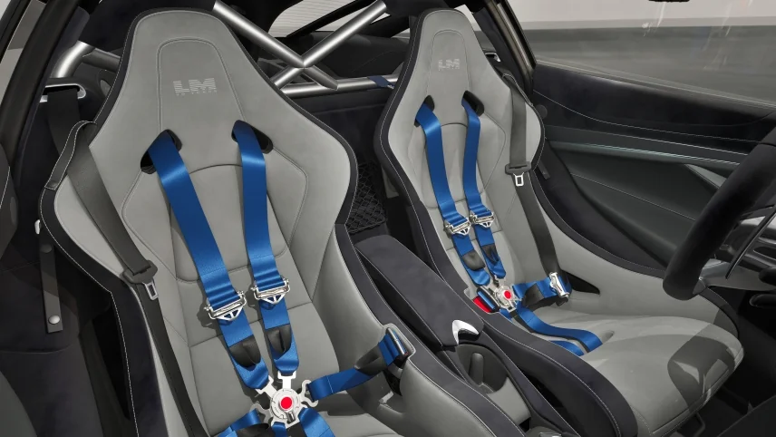 Interior of the McLaren 750S Le Mans special edition