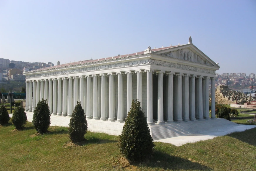 The Temple of Artemis at Ephesus was located where?