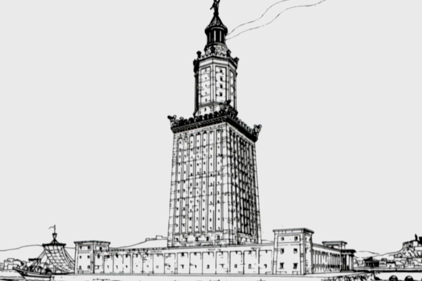 The Lighthouse of Alexandria was located where?