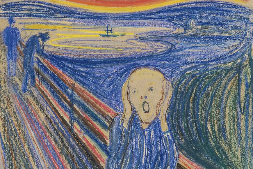 The painting "The Scream" was painted by this artist