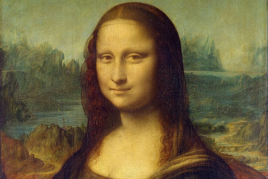 The "Mona Lisa" was painted by this artist