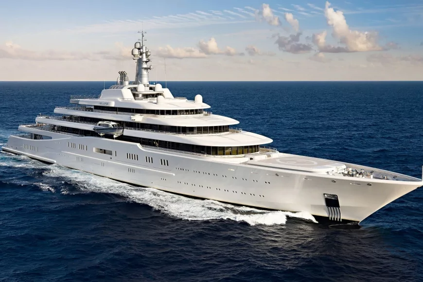 Eclipse is most likely one of the most talked about yachts in recent years. Do you know her length?
